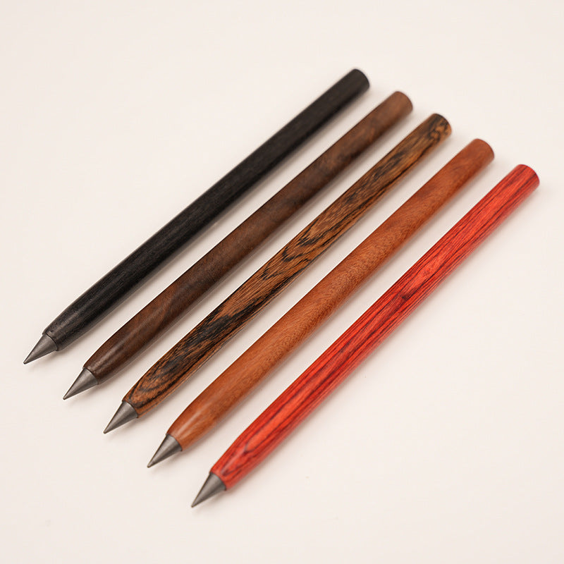 Natural Wooden Writing Pen with Replaceable Metal Tip | Handmade Solid Wood Signature Pen | Elegant Office & Gift Pen